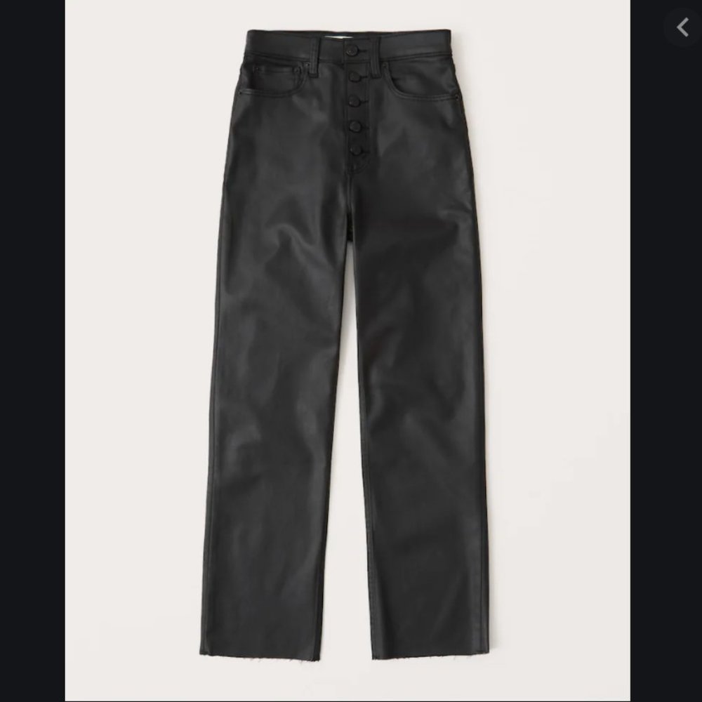 Ultra High Rise Ankle Straight Jeans